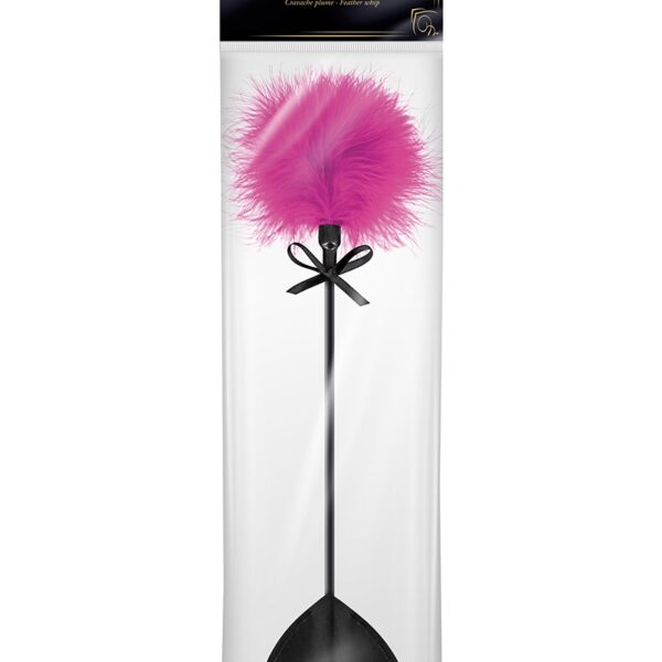 Tapette coeur avec pompon fuchsia – Sweet Caress