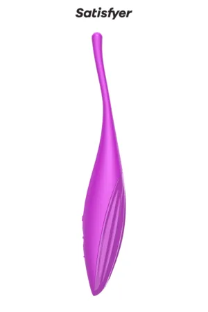 Stimulateur connecté Twirling Joy fuchsia – Satisfyer - 94edenstreet.com - sexshop en ligne