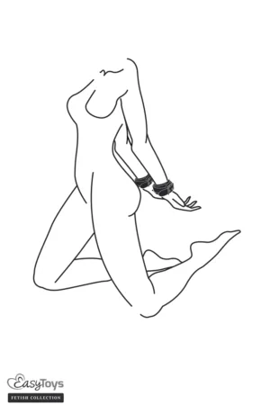 Menottes de poignets – Easytoys Fetish Collection - 94edenstreet.com - sexshop en ligne