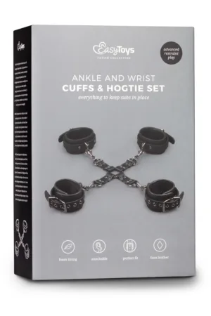 Kit d’attaches Hogtie – Easytoys Fetish Collection - 94edenstreet.com - sexshop en ligne