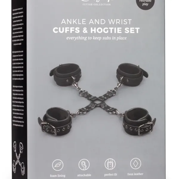 Kit d’attaches Hogtie – Easytoys Fetish Collection