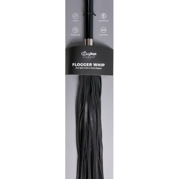 Martinet avec poignée métal – Easytoys Fetish Collection