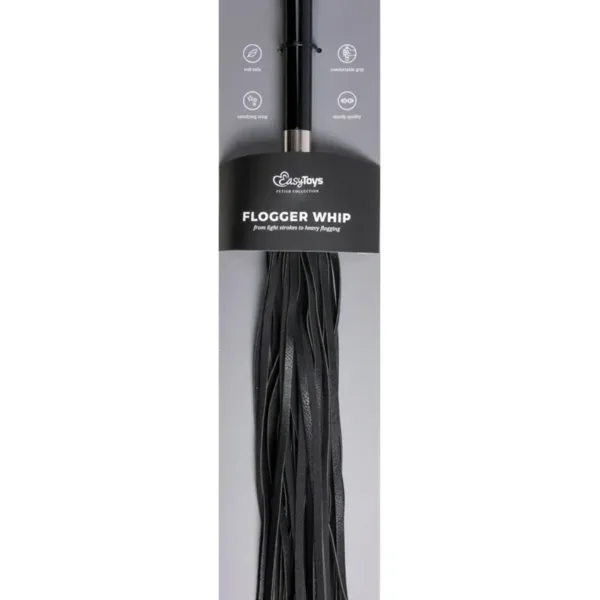 Martinet avec poignée métal – Easytoys Fetish Collection