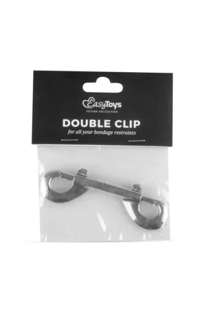 Fixation Double Clip – Easytoys Fetish Collection - 94edenstreet.com - sexshop en ligne