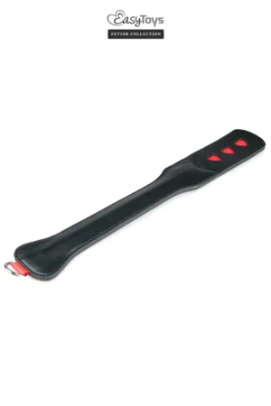 Paddle cuir 3 coeurs – Easytoys Fetish Collection - 94edenstreet.com - sexshop en ligne