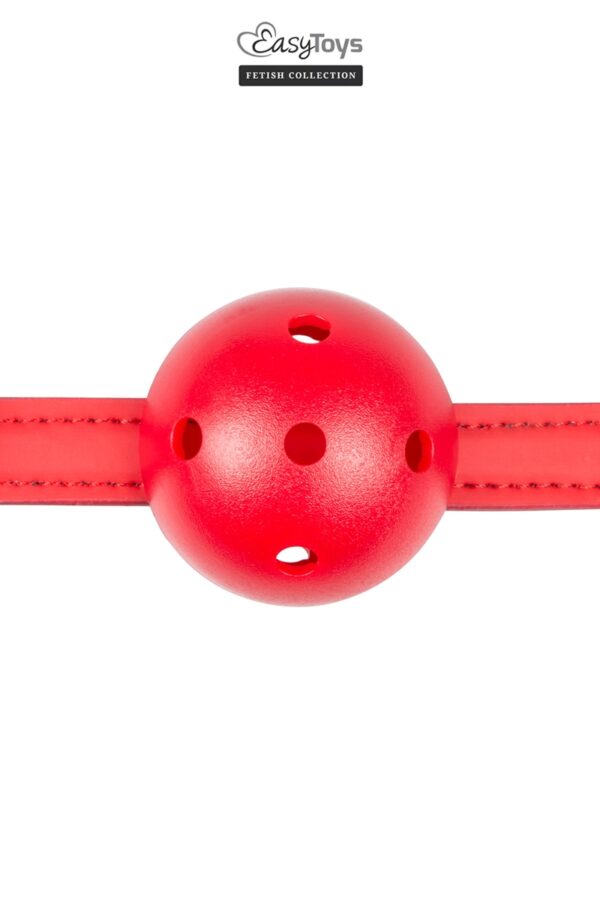 Gagged Ball avec balle rouge - EasyToys Fetish Collection – Image 2