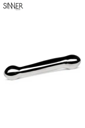 Double dong métal Elegant Dildo – Sinner Gear - 94edenstreet.com - sexshop en ligne