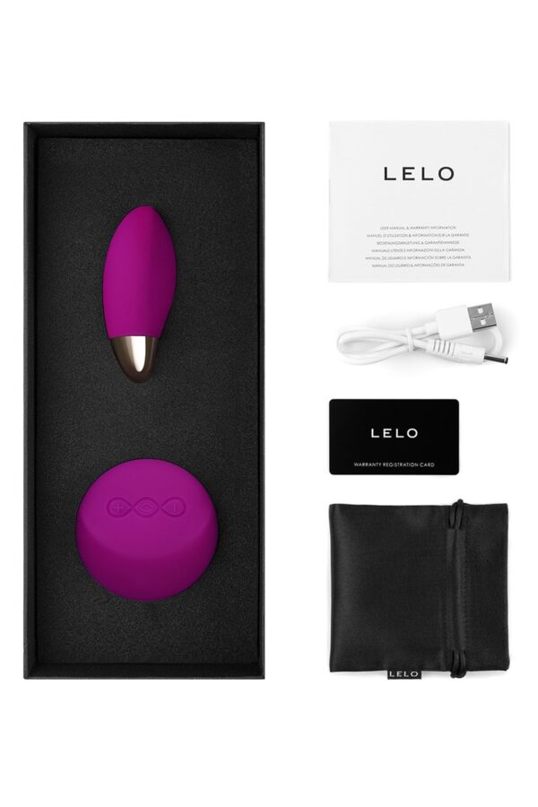 Oeuf vibrant Lyla 2 Deep Rose – Lelo - 94edenstreet.com - sexshop en ligne