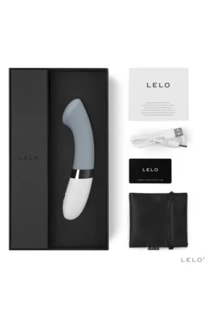 Vibromasseur Gigi 2 gris – Lelo - 94edenstreet.com - sexshop en ligne