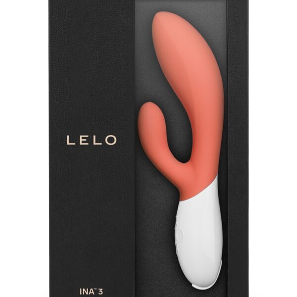 Vibro Rabbit Ina 3 Coral Red – Lelo