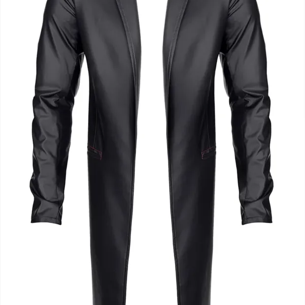 Manteau long wetlook Sergio – Regnes