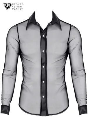 Chemise transparente Cesare – Regnes - 94edenstreet.com - sexshop en ligne