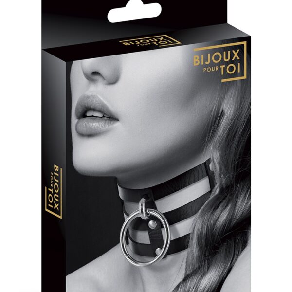 Collier Fetish large avec anneau – Bijoux pour Toi