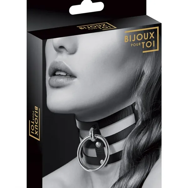 Collier Fetish large avec anneau – Bijoux pour Toi