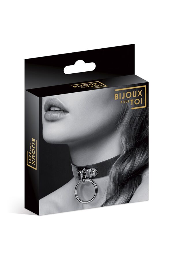 Collier Fetish avec anneau – Bijoux Pour Toi - 94edenstreet.com - sexshop en ligne