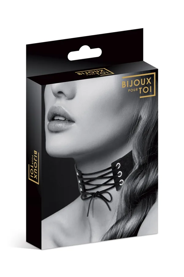 Collier large lacé devant – Bijoux pour toi - 94edenstreet.com - sexshop en ligne