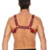 Harnais Buckle Bulldog rouge – Ouch! - 94edenstreet.com - sexshop en ligne