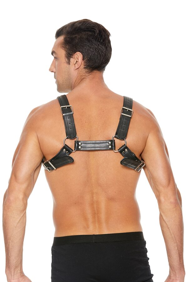 Harnais Buckle Bulldog noir - Ouch! – Image 2