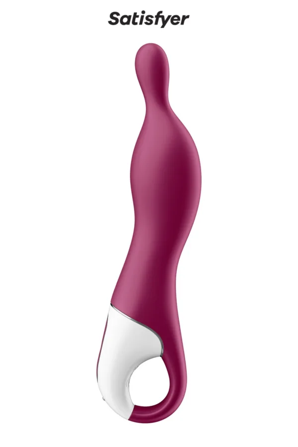Vibromasseur A-Mazing 1 Bordeaux – Satisfyer - 94edenstreet.com - sexshop en ligne