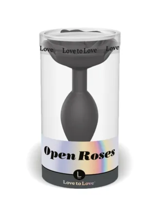 Plug Open Roses L – Love to Love - 94edenstreet.com - sexshop en ligne