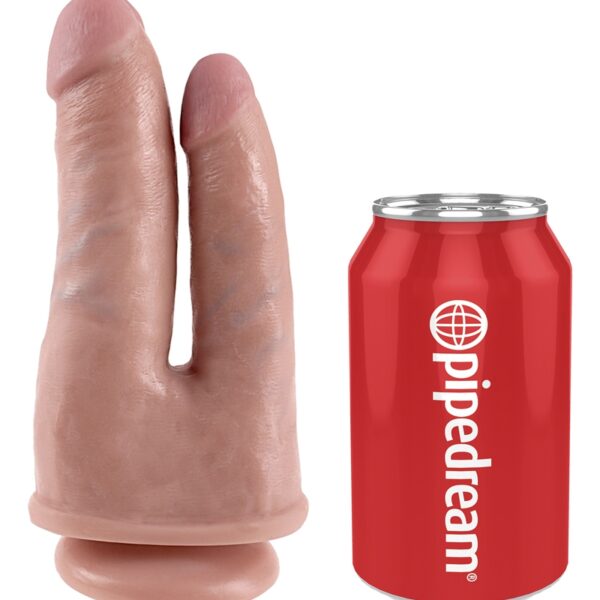 Gode double pénétration 15cm – King Cock