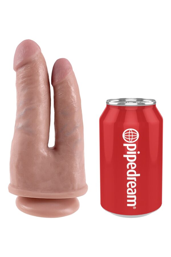 Gode double pénétration 15cm - King Cock – Image 2