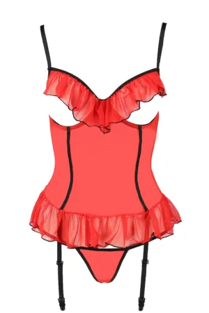 Guêpière seins nus Cherry – Passion - 94edenstreet.com - sexshop en ligne