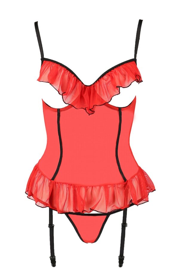Guêpière seins nus Cherry - Passion – Image 2
