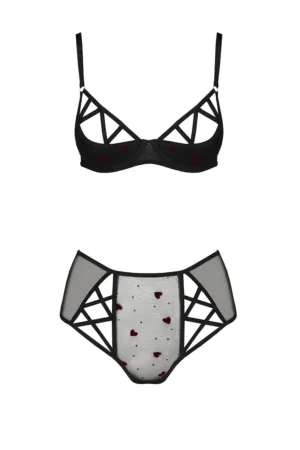 Bikini sexy noir Lovelia – Passion - 94edenstreet.com - sexshop en ligne