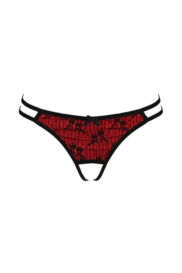 String ouvert rouge Rubi – Passion - 94edenstreet.com - sexshop en ligne