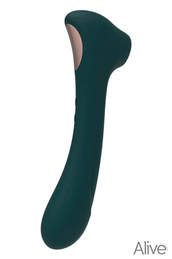 Double stimulateur Quiver vert - 94edenstreet.com - sexshop en ligne