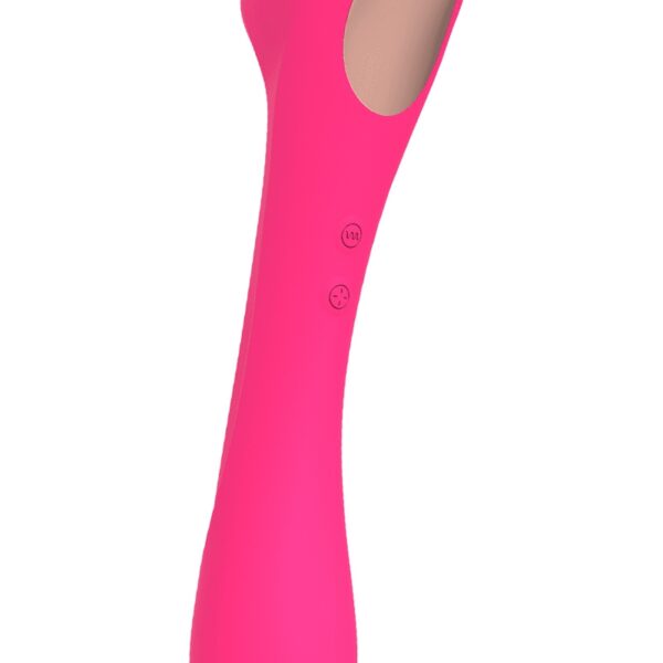 Double stimulateur Quiver rose