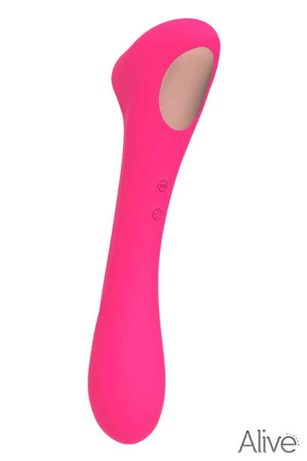 Double stimulateur Quiver rose – Image 2