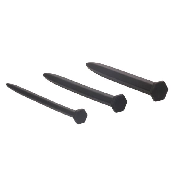 Set de 3 plugs urétraux Grands clous – Ouch!