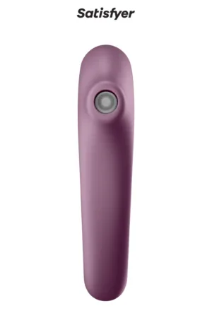 Stimulateur Dual Kiss bordeaux – Satisfyer - 94edenstreet.com - sexshop en ligne