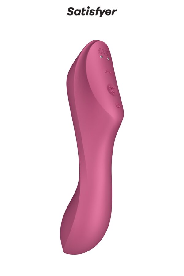 Stimulateur Curvy Trinity 3 rouge - Satisfyer – Image 2