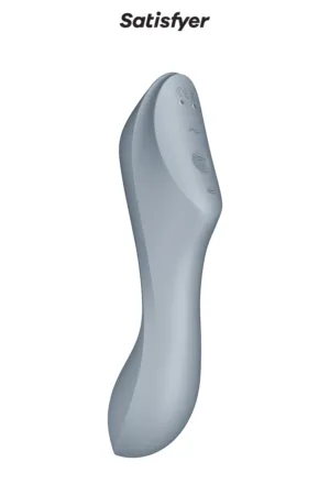 Stimulateur Curvy Trinity 3 gris – Satisfyer - 94edenstreet.com - sexshop en ligne