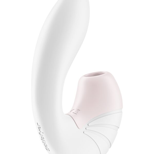 Double stimulateur Supernova blanc – Satisfyer