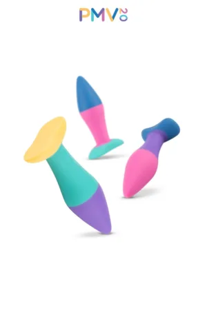 Coffret 3 plugs anal Koda – PMV20 - 94edenstreet.com - sexshop en ligne