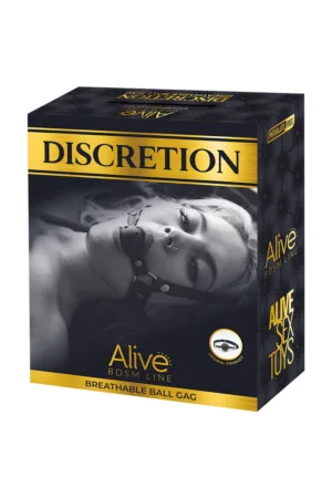 Baillon Discretion rouge – Alive - 94edenstreet.com - sexshop en ligne