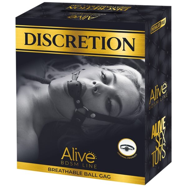 Baillon Discretion rouge – Alive