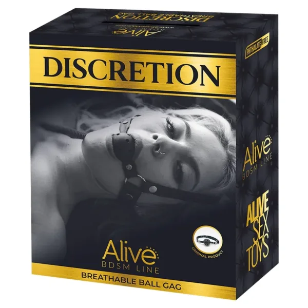 Baillon Discretion noir – Alive