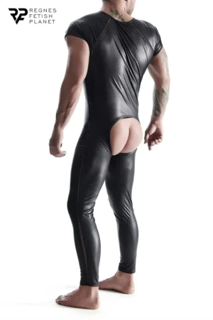 Combinaison ouverte en wetlook – Regnes - 94edenstreet.com - sexshop en ligne