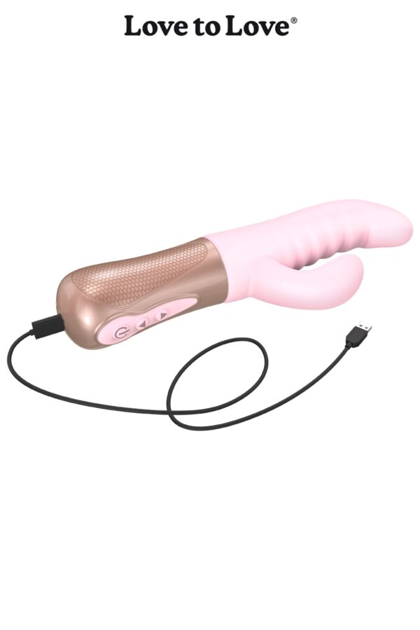 Vibro Rabbit Sassy Bunny rose - Love to Love – Image 2
