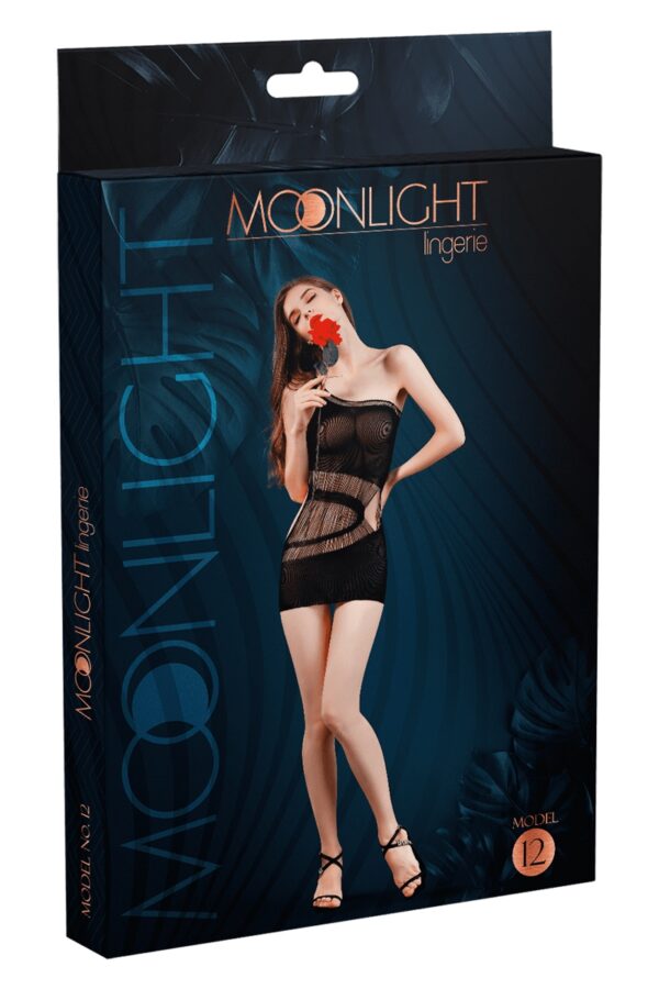 Mini robe sexy  N°12 – Moonlight - 94edenstreet.com - sexshop en ligne