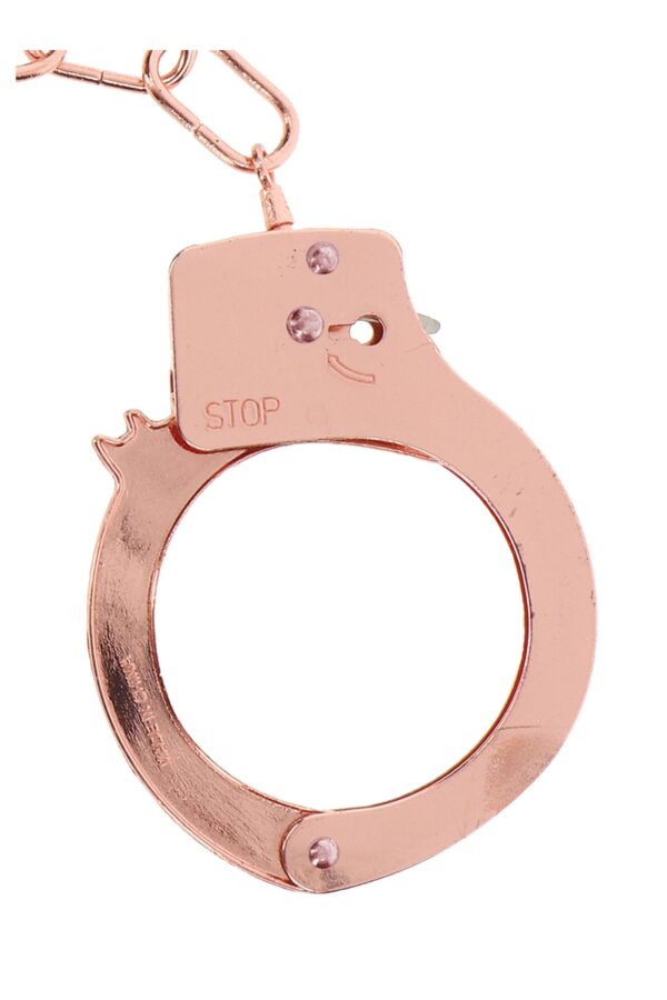 Menottes métal rose gold - Toy Joy – Image 2