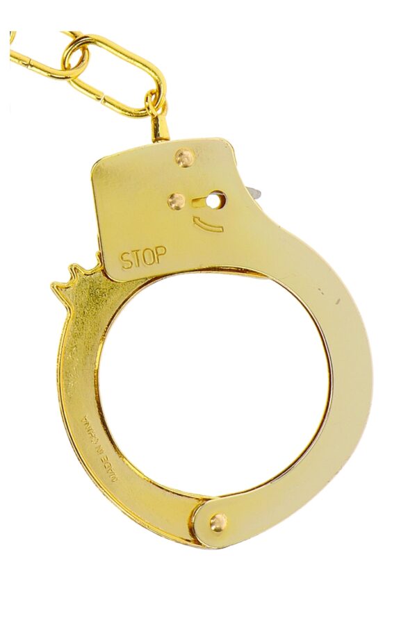 Menottes métal dorées – Toy Joy - 94edenstreet.com - sexshop en ligne