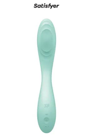 Vibro point G Rrrolling Pleasure menthe – Satisfyer - 94edenstreet.com - sexshop en ligne