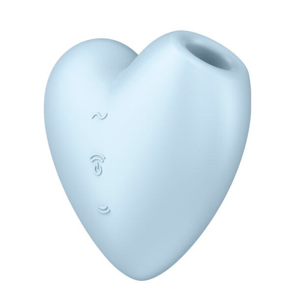 Double stimulateur Cutie Heart bleu – Satisfyer