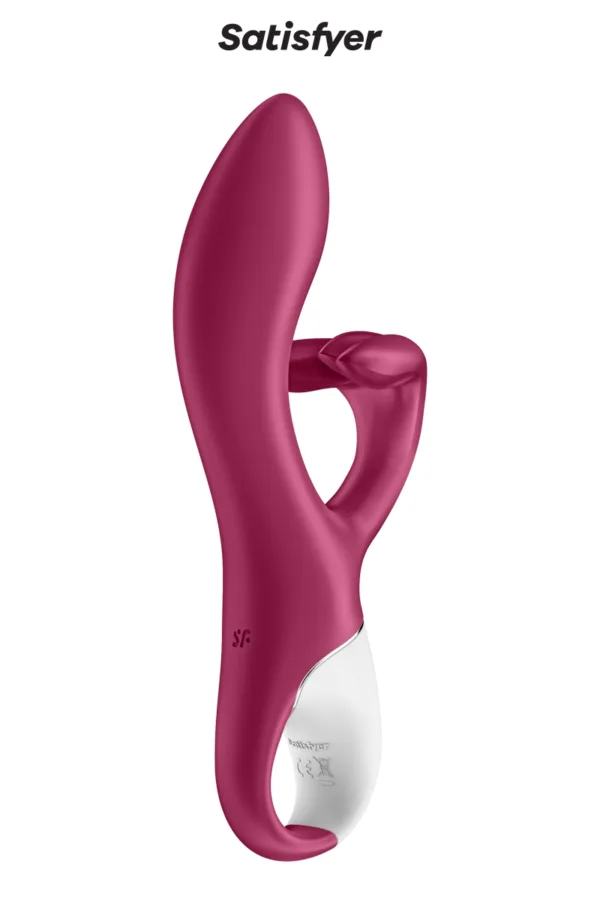 Vibro Rabbit Embrace Me Bordeaux – Satisfyer - 94edenstreet.com - sexshop en ligne